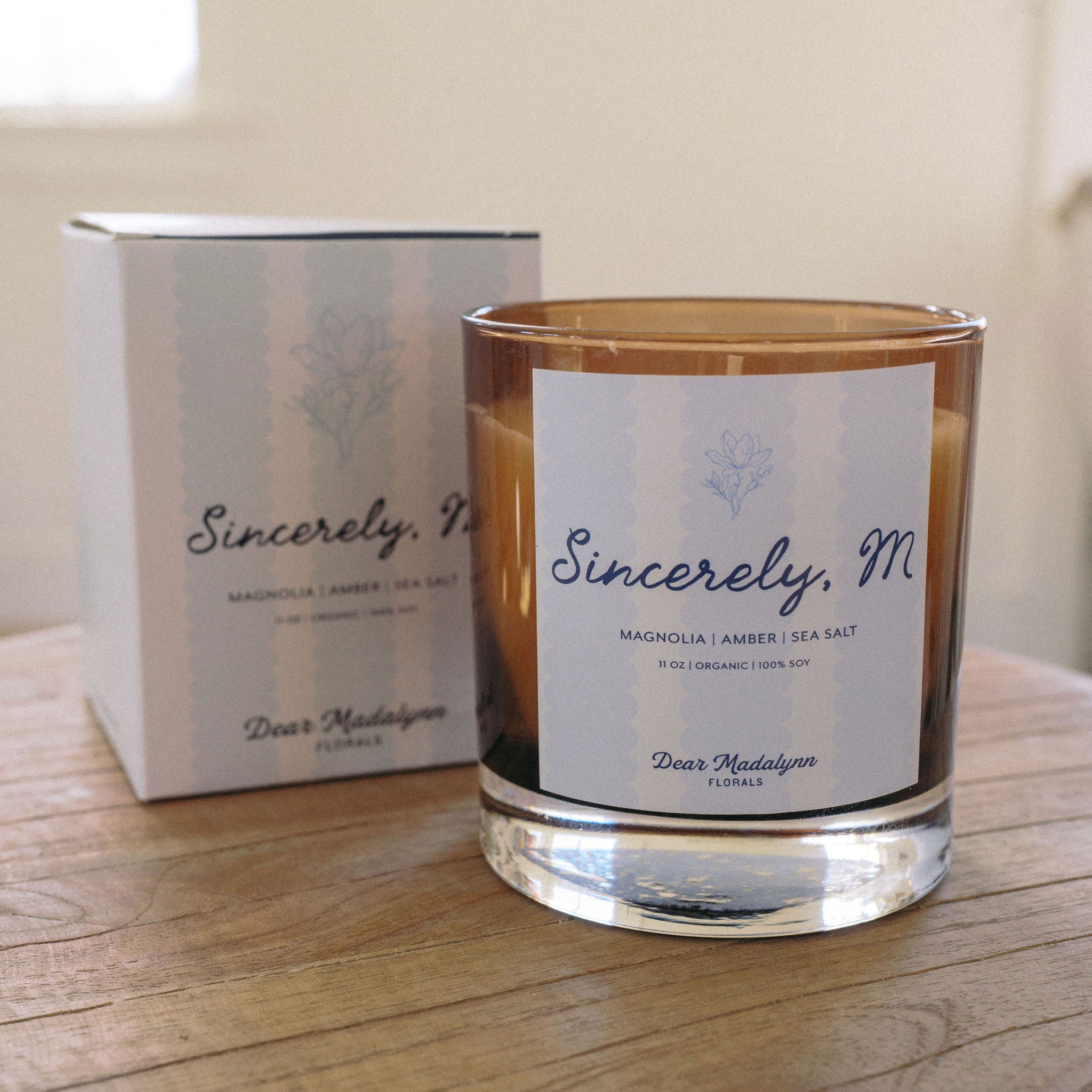 Sincerely M Candle